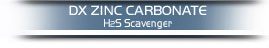 DX Zinc Carbonate H2S Scavenger
